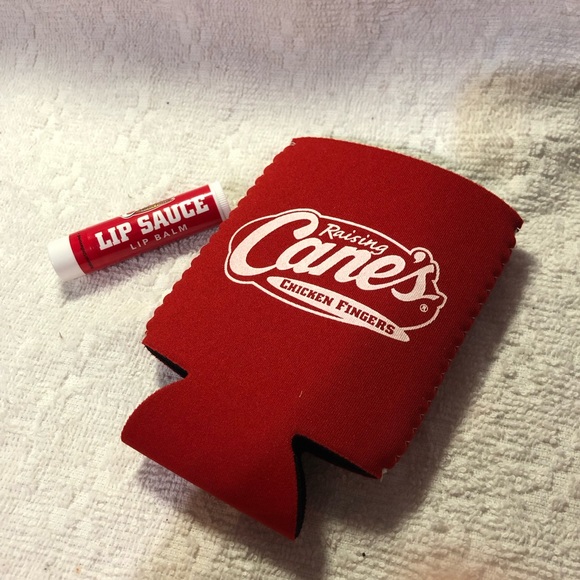 Raising Cane’s Chicken Fingers One Love can koozie and lip sauce lip balm bundle - Picture 1 of 7